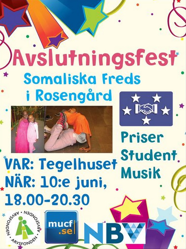 Avslutningsfest SFSF våren 2014