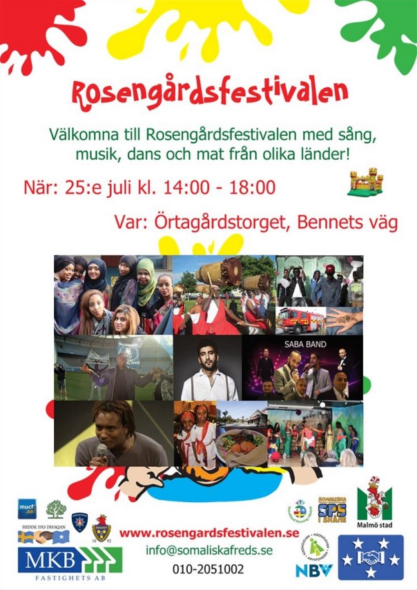 Ny poster Rosengårdsfestivalen