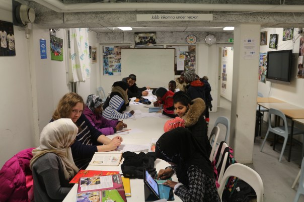 Somaliska Freds läxhjälp våren 2016