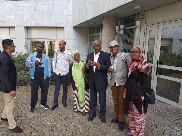 Somaliska Paraplyorganisationen - delegation